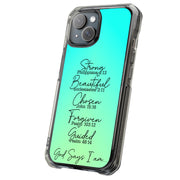 Christian 1 Tough Cases For Apple iPhone (17, 16, 15, 14, 13, 12, 11, X, SE, 8, 7/ Air, Plus, Pro, Max, Mini, XR, XS), Print in USA