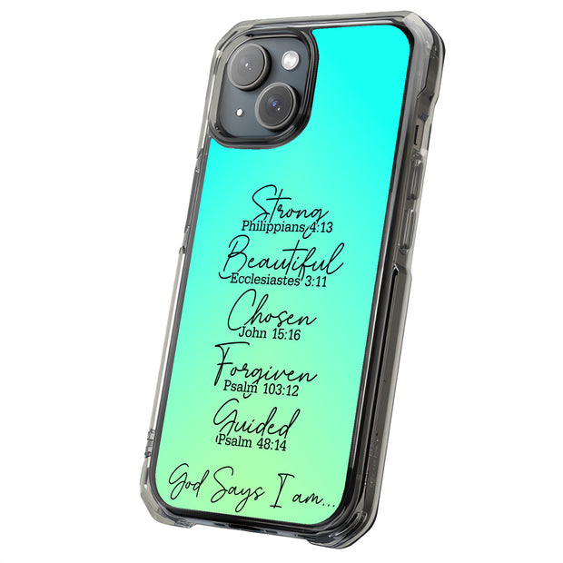 Christian 1 Tough Cases For Apple iPhone (17, 16, 15, 14, 13, 12, 11, X, SE, 8, 7/ Air, Plus, Pro, Max, Mini, XR, XS), Print in USA
