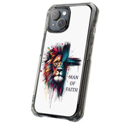 Man of Faith Tough Cases For Apple iPhone (17, 16, 15, 14, 13, 12, 11, X, SE, 8, 7/ Air, Plus, Pro, Max, Mini, XR, XS), Print in USA