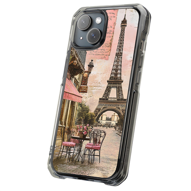 Paris Love 4 Tough Cases For Apple iPhone (17, 16, 15, 14, 13, 12, 11, X, SE, 8, 7/ Air, Plus, Pro, Max, Mini, XR, XS), Print in USA