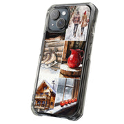 Winter Cabin 1 Tough Cases For Apple iPhone (17, 16, 15, 14, 13, 12, 11, X, SE, 8, 7/ Air, Plus, Pro, Max, Mini, XR, XS), Print in USA