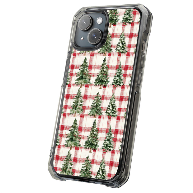 Xmax Tree Snow Tough Cases For Apple iPhone (17, 16, 15, 14, 13, 12, 11, X, SE, 8, 7/ Air, Plus, Pro, Max, Mini, XR, XS), Print in USA