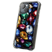 Gems Jewels 1 Tough Cases For Apple iPhone (17, 16, 15, 14, 13, 12, 11, X, SE, 8, 7/ Air, Plus, Pro, Max, Mini, XR, XS), Print in USA