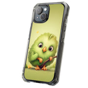 Kawaii Kiwi Tough Cases For Apple iPhone (17, 16, 15, 14, 13, 12, 11, X, SE, 8, 7/ Air, Plus, Pro, Max, Mini, XR, XS), Print in USA