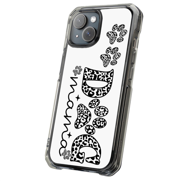 Dog Mama Paws 1 Tough Cases For Apple iPhone (17, 16, 15, 14, 13, 12, 11, X, SE, 8, 7/ Air, Plus, Pro, Max, Mini, XR, XS), Print in USA