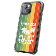 Hawaii Palms Tough Cases For Apple iPhone (17, 16, 15, 14, 13, 12, 11, X, SE, 8, 7/ Air, Plus, Pro, Max, Mini, XR, XS), Print in USA
