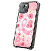 Breast Cancer 1 Tough Cases For Apple iPhone (17, 16, 15, 14, 13, 12, 11, X, SE, 8, 7/ Air, Plus, Pro, Max, Mini, XR, XS), Print in USA