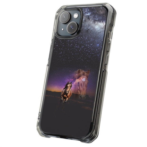 Wild Horse Free Tough Cases For Apple iPhone (17, 16, 15, 14, 13, 12, 11, X, SE, 8, 7/ Air, Plus, Pro, Max, Mini, XR, XS), Print in USA