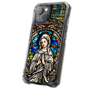 Virgin Mary 2 Tough Cases For Apple iPhone (17, 16, 15, 14, 13, 12, 11, X, SE, 8, 7/ Air, Plus, Pro, Max, Mini, XR, XS), Print in USA