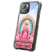 Virgin Mary 3 Tough Cases For Apple iPhone (17, 16, 15, 14, 13, 12, 11, X, SE, 8, 7/ Air, Plus, Pro, Max, Mini, XR, XS), Print in USA