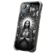 Virgin Mary 4 Tough Cases For Apple iPhone (17, 16, 15, 14, 13, 12, 11, X, SE, 8, 7/ Air, Plus, Pro, Max, Mini, XR, XS), Print in USA