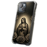 Virgin Mary 5 Tough Cases For Apple iPhone (17, 16, 15, 14, 13, 12, 11, X, SE, 8, 7/ Air, Plus, Pro, Max, Mini, XR, XS), Print in USA