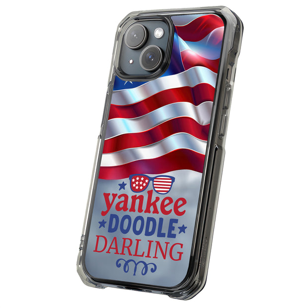 Yankee Doodle 1 Tough Cases For Apple iPhone (17, 16, 15, 14, 13, 12, 11, X, SE, 8, 7/ Air, Plus, Pro, Max, Mini, XR, XS), Print in USA
