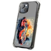 Old Race Car 2 Tough Cases For Apple iPhone (17, 16, 15, 14, 13, 12, 11, X, SE, 8, 7/ Air, Plus, Pro, Max, Mini, XR, XS), Print in USA