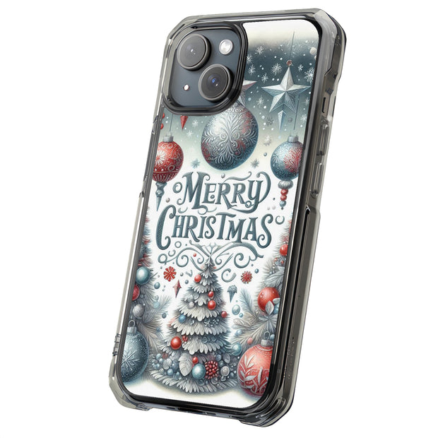 Merry Xmas 1 Tough Cases For Apple iPhone (17, 16, 15, 14, 13, 12, 11, X, SE, 8, 7/ Air, Plus, Pro, Max, Mini, XR, XS), Print in USA