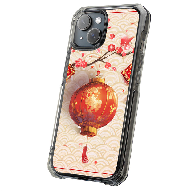 Chinese New Year Tough Cases For Apple iPhone (17, 16, 15, 14, 13, 12, 11, X, SE, 8, 7/ Air, Plus, Pro, Max, Mini, XR, XS), Print in USA