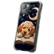 Sleepy Cockapoo Tough Cases For Apple iPhone (17, 16, 15, 14, 13, 12, 11, X, SE, 8, 7/ Air, Plus, Pro, Max, Mini, XR, XS), Print in USA