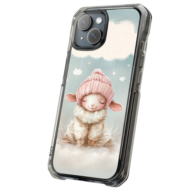 Sheep Dream Tough Cases For Apple iPhone (17, 16, 15, 14, 13, 12, 11, X, SE, 8, 7/ Air, Plus, Pro, Max, Mini, XR, XS), Print in USA