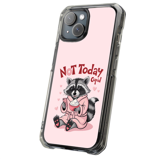 Raccoon Cupid Tough Cases For Apple iPhone (17, 16, 15, 14, 13, 12, 11, X, SE, 8, 7/ Air, Plus, Pro, Max, Mini, XR, XS), Print in USA