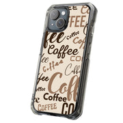 Coffee Coffee Tough Cases For Apple iPhone (17, 16, 15, 14, 13, 12, 11, X, SE, 8, 7/ Air, Plus, Pro, Max, Mini, XR, XS), Print in USA