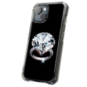 Diamond Ring 1 Tough Cases For Apple iPhone (17, 16, 15, 14, 13, 12, 11, X, SE, 8, 7/ Air, Plus, Pro, Max, Mini, XR, XS), Print in USA