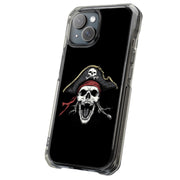 Pirate Skull 2 Tough Cases For Apple iPhone (17, 16, 15, 14, 13, 12, 11, X, SE, 8, 7/ Air, Plus, Pro, Max, Mini, XR, XS), Print in USA
