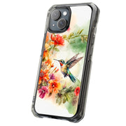 Hummingbird 4 Tough Cases For Apple iPhone (17, 16, 15, 14, 13, 12, 11, X, SE, 8, 7/ Air, Plus, Pro, Max, Mini, XR, XS), Print in USA