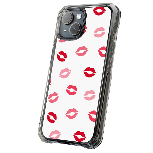 Valentine Lip 2 Tough Cases For Apple iPhone (17, 16, 15, 14, 13, 12, 11, X, SE, 8, 7/ Air, Plus, Pro, Max, Mini, XR, XS), Print in USA