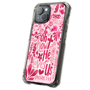 How He Loves Us Tough Cases For Apple iPhone (17, 16, 15, 14, 13, 12, 11, X, SE, 8, 7/ Air, Plus, Pro, Max, Mini, XR, XS), Print in USA