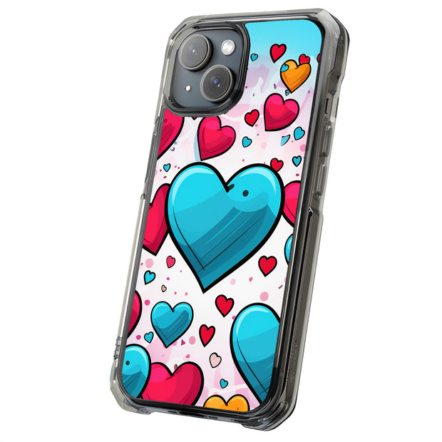 Valentine Pop 1 Tough Cases For Apple iPhone (17, 16, 15, 14, 13, 12, 11, X, SE, 8, 7/ Air, Plus, Pro, Max, Mini, XR, XS), Print in USA