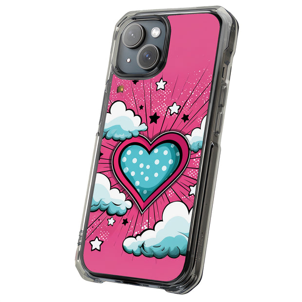 Valentine Pop 3 Tough Cases For Apple iPhone (17, 16, 15, 14, 13, 12, 11, X, SE, 8, 7/ Air, Plus, Pro, Max, Mini, XR, XS), Print in USA