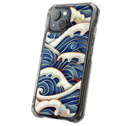 Japanese Wave 6 Tough Cases For Apple iPhone (17, 16, 15, 14, 13, 12, 11, X, SE, 8, 7/ Air, Plus, Pro, Max, Mini, XR, XS), Print in USA