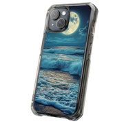 Star Moon Wave2 Tough Cases For Apple iPhone (17, 16, 15, 14, 13, 12, 11, X, SE, 8, 7/ Air, Plus, Pro, Max, Mini, XR, XS), Print in USA