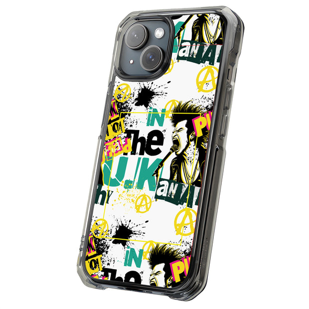 Punk Not Dead 1 Tough Cases For Apple iPhone (17, 16, 15, 14, 13, 12, 11, X, SE, 8, 7/ Air, Plus, Pro, Max, Mini, XR, XS), Print in USA