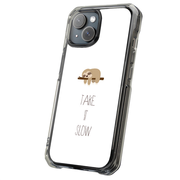 Take It Slow Tough Cases For Apple iPhone (17, 16, 15, 14, 13, 12, 11, X, SE, 8, 7/ Air, Plus, Pro, Max, Mini, XR, XS), Print in USA
