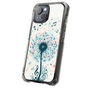 Music Notes Tough Cases For Apple iPhone (17, 16, 15, 14, 13, 12, 11, X, SE, 8, 7/ Air, Plus, Pro, Max, Mini, XR, XS), Print in USA