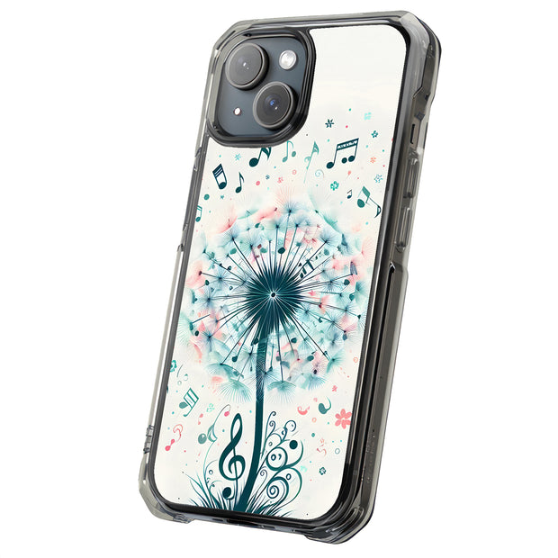 Music Notes Tough Cases For Apple iPhone (17, 16, 15, 14, 13, 12, 11, X, SE, 8, 7/ Air, Plus, Pro, Max, Mini, XR, XS), Print in USA