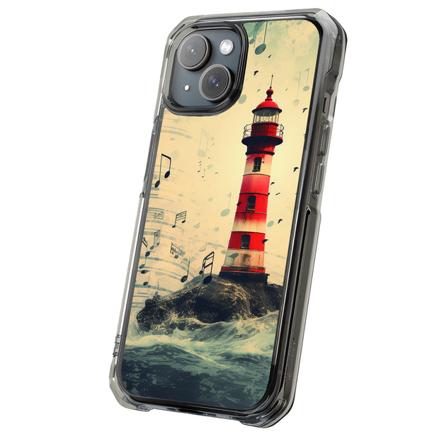 Lighthouse 1 Tough Cases For Apple iPhone (17, 16, 15, 14, 13, 12, 11, X, SE, 8, 7/ Air, Plus, Pro, Max, Mini, XR, XS), Print in USA