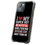 Hot Girlfriend2 Tough Cases For Apple iPhone (17, 16, 15, 14, 13, 12, 11, X, SE, 8, 7/ Air, Plus, Pro, Max, Mini, XR, XS), Print in USA