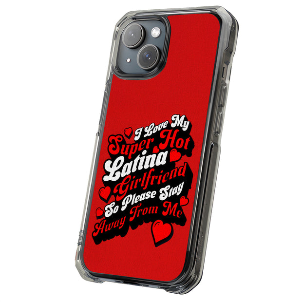 Latin Girlfriend Tough Cases For Apple iPhone (17, 16, 15, 14, 13, 12, 11, X, SE, 8, 7/ Air, Plus, Pro, Max, Mini, XR, XS), Print in USA