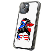 Puerto Rico Bow Tough Cases For Apple iPhone (17, 16, 15, 14, 13, 12, 11, X, SE, 8, 7/ Air, Plus, Pro, Max, Mini, XR, XS), Print in USA