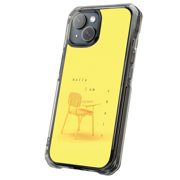 Hi I am Chair Tough Cases For Apple iPhone (17, 16, 15, 14, 13, 12, 11, X, SE, 8, 7/ Air, Plus, Pro, Max, Mini, XR, XS), Print in USA
