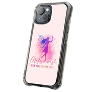Make Wish Fairy Tough Cases For Apple iPhone (17, 16, 15, 14, 13, 12, 11, X, SE, 8, 7/ Air, Plus, Pro, Max, Mini, XR, XS), Print in USA