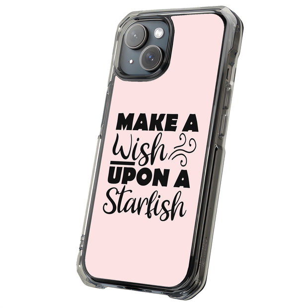 Wish Starfish Tough Cases For Apple iPhone (17, 16, 15, 14, 13, 12, 11, X, SE, 8, 7/ Air, Plus, Pro, Max, Mini, XR, XS), Print in USA
