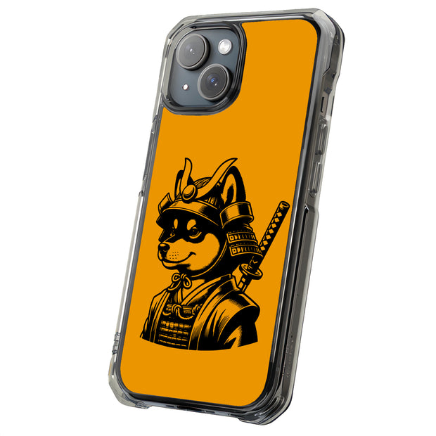Akita Samurai Tough Cases For Apple iPhone (17, 16, 15, 14, 13, 12, 11, X, SE, 8, 7/ Air, Plus, Pro, Max, Mini, XR, XS), Print in USA