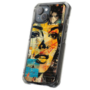 Paper Collage 2 Tough Cases For Apple iPhone (17, 16, 15, 14, 13, 12, 11, X, SE, 8, 7/ Air, Plus, Pro, Max, Mini, XR, XS), Print in USA