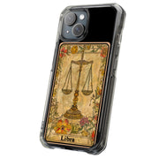 Zodiac Libra Tough Cases For Apple iPhone (17, 16, 15, 14, 13, 12, 11, X, SE, 8, 7/ Air, Plus, Pro, Max, Mini, XR, XS), Print in USA