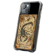Zodiac Scorpio Tough Cases For Apple iPhone (17, 16, 15, 14, 13, 12, 11, X, SE, 8, 7/ Air, Plus, Pro, Max, Mini, XR, XS), Print in USA