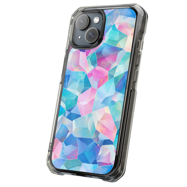 Crystal Gems Tough Cases For Apple iPhone (17, 16, 15, 14, 13, 12, 11, X, SE, 8, 7/ Air, Plus, Pro, Max, Mini, XR, XS), Print in USA
