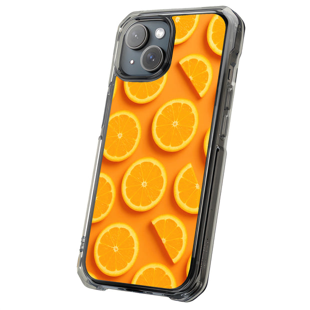 Orange Delight Tough Cases For Apple iPhone (17, 16, 15, 14, 13, 12, 11, X, SE, 8, 7/ Air, Plus, Pro, Max, Mini, XR, XS), Print in USA
